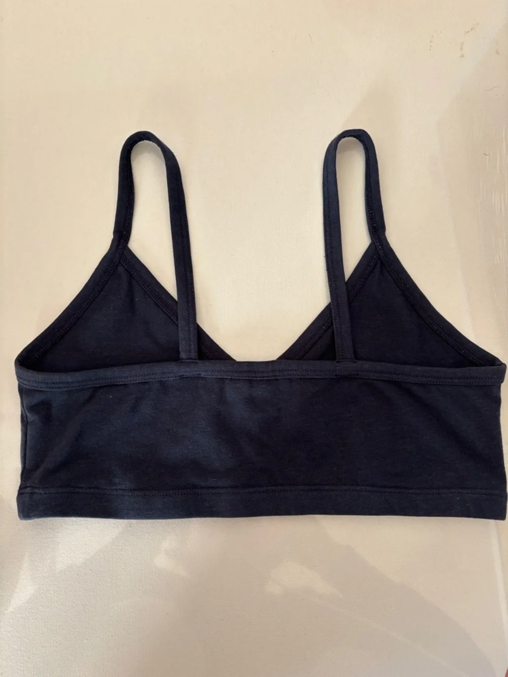 Jungmaven hemp and organic cotton Bralette in Navy, XS - Picture 4 of 10